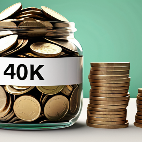 Home 15 **Tax-advantaged accounts with index funds**: A visually appealing representation of 401(k)s and IRAs sheltering index fund investments, illustrating tax savings and growth.